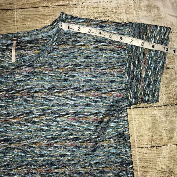 Free People Multi-Color Boxy Top - Picture 7 of 10